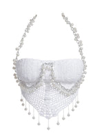 Top Perlas + Mini Falda