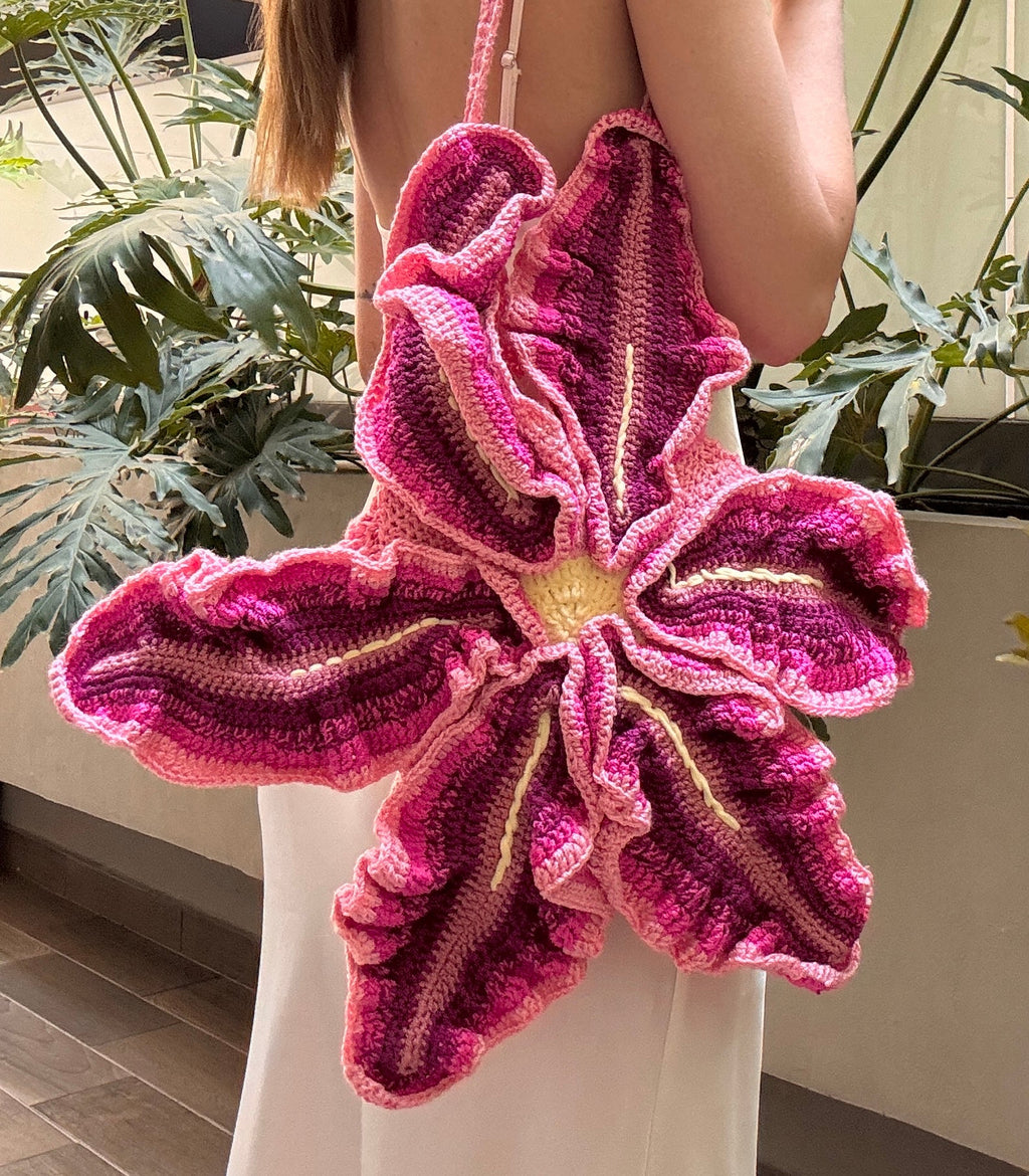 Bolsa Flor de Colibrí