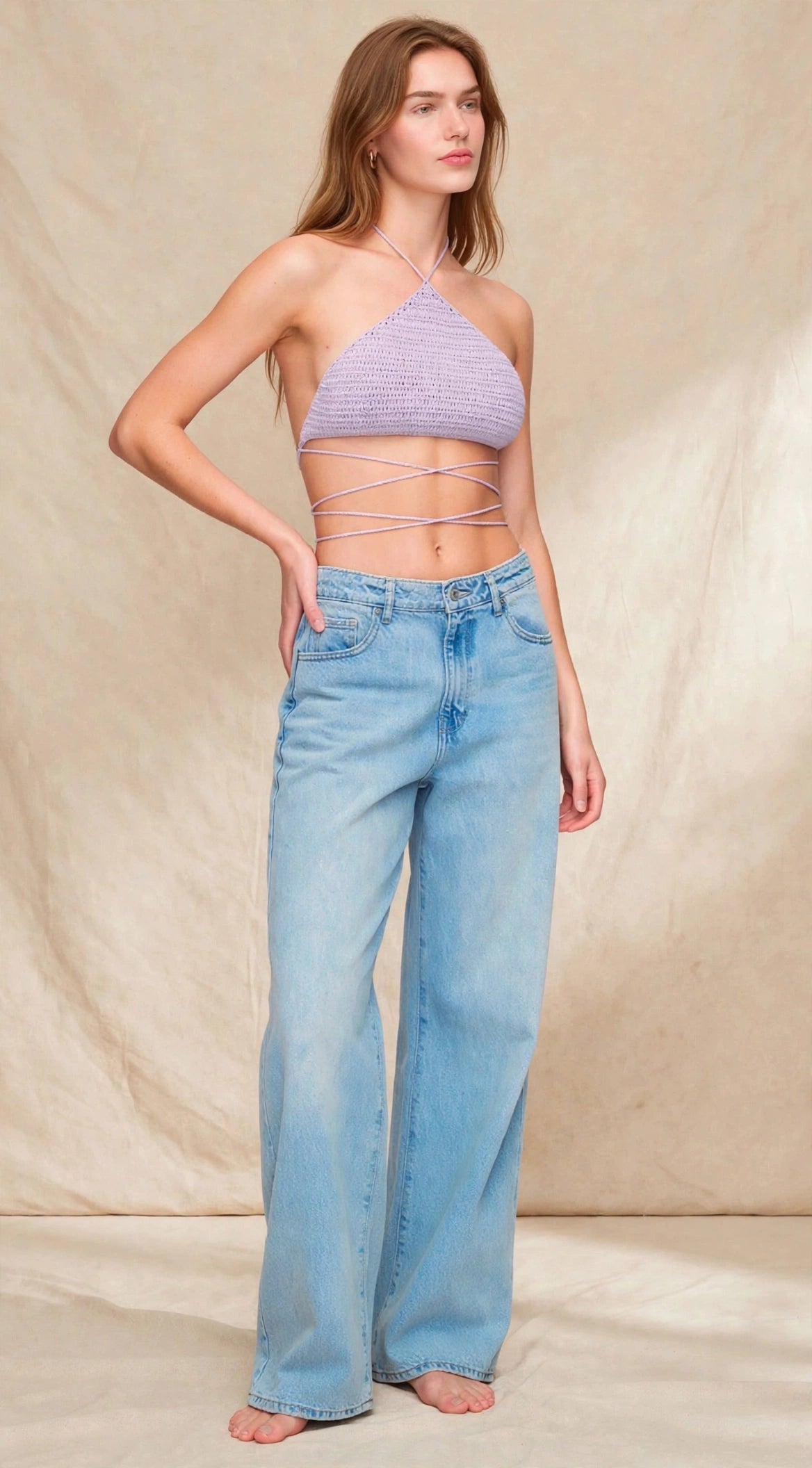 Top Grecia + Panties Shine